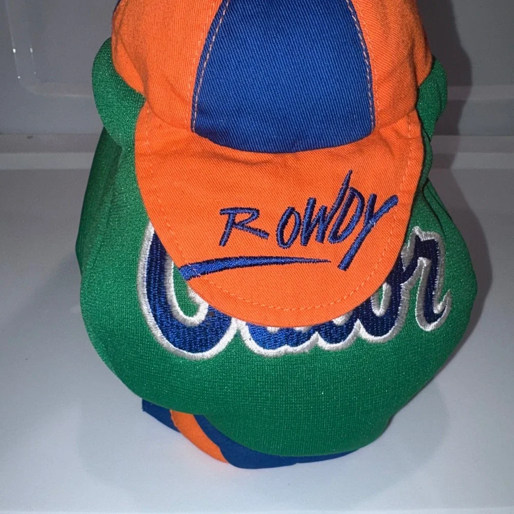 Vintage Florida Gators Mascot Hand Puppet 1994 Rowdy Gator OS Green Good Stuff